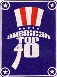 American Top 40 'Uncle Sam' logo, by artist, Paul Gruwell, circa 1970